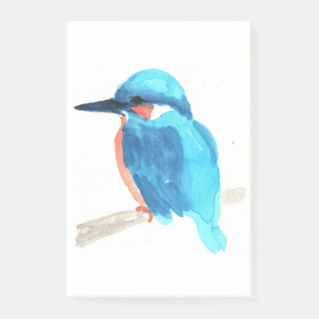 Kingfisher post-it (Devant)