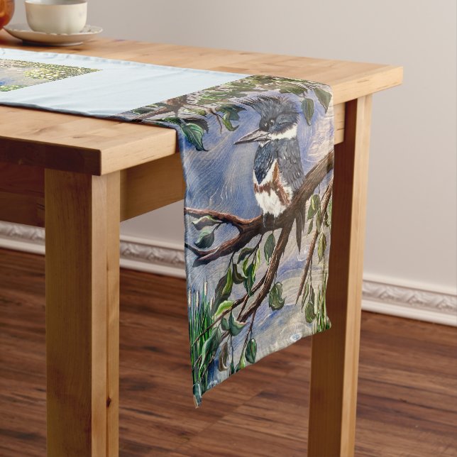 Kingfisher Table Runner (In Situ)