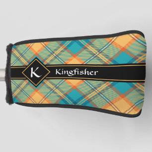 Kingfisher Tartan Golf Head Cover