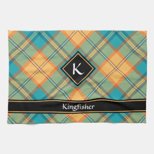 Kingfisher Tartan Kitchen Towel