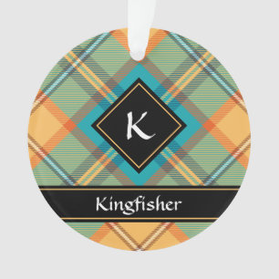 Kingfisher Tartan Ornement