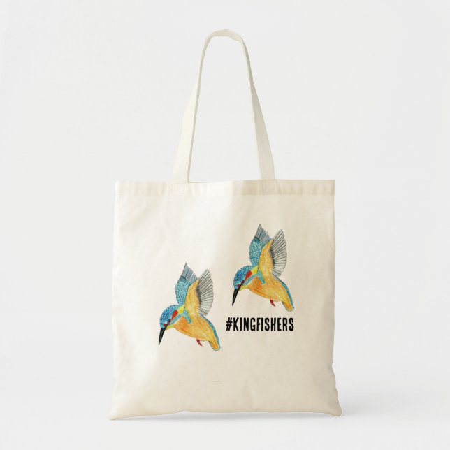 Kingfisher Tote Bag (Front)