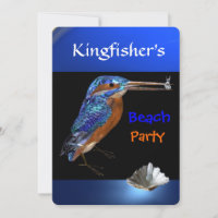 KINGFISHERS  BEACH PARTY,Blue,Black