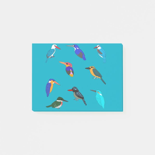Kingfishers Post-it Notes (Front)