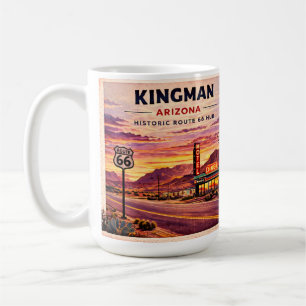 Kingman Route 66 Coffee Cup Roadside Gift