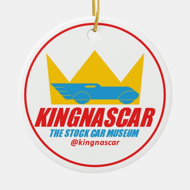 KINGNASCAR Ornament (Front)