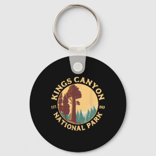 Kings Canyon National Park California Hiking Campi Keychain