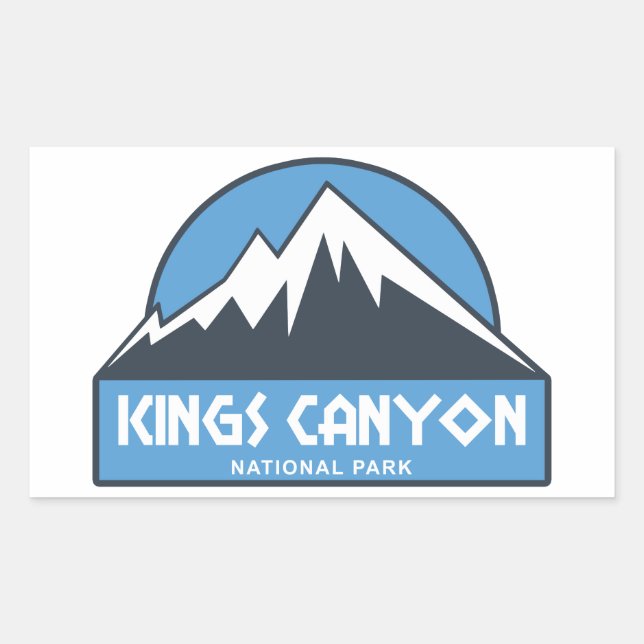 Kings Canyon National Park Sticker (Front)