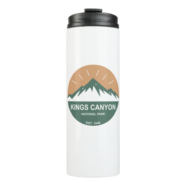 Kings Canyon National Park Thermal Tumbler (Front)