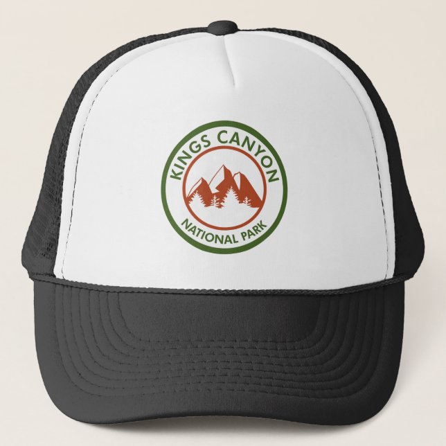 Kings Canyon National Park Trucker Hat (Front)