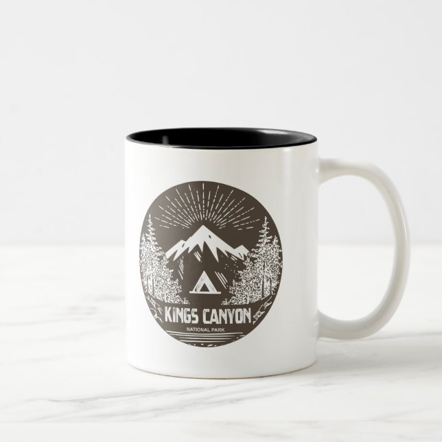 Kings Canyon National Park Two-Tone Coffee Mug (Right)