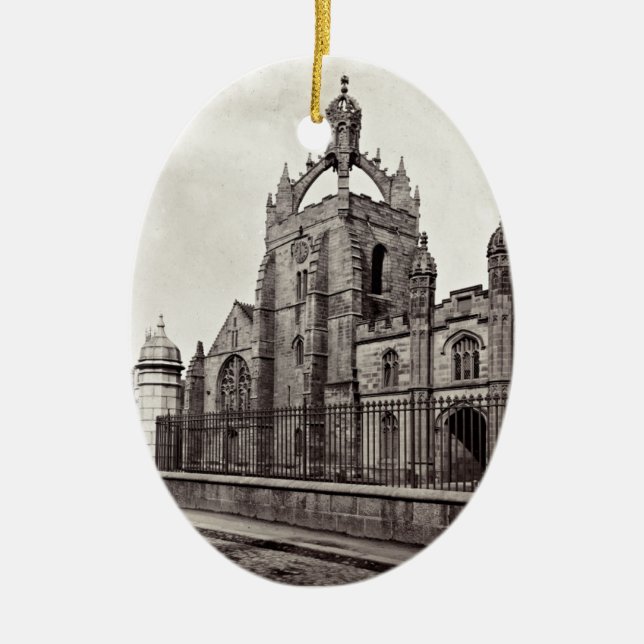 King's College - Aberdeen University - Vintage Ceramic Ornament (Front)