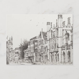 Kings College Cambridge 2007 Postcard