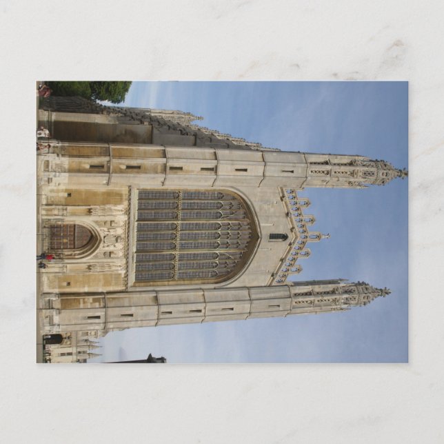 Kings College Chappel At Cambridge In Uk Postcard (Front)