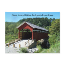 King's Covered Bridge Postcards