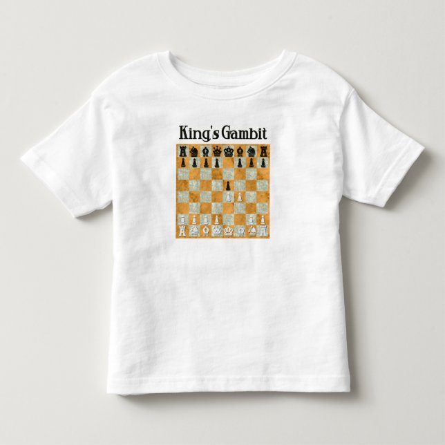King's Gambit Toddler T-shirt (Front)