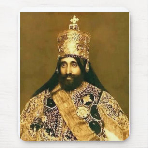 KINGS HAILE SELASSIE I CANVAS PRINT MOUSE PAD
