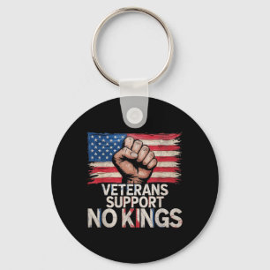 Kings in America Veterans Support Kings American Keychain