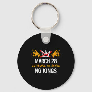 Kings march 28 2026 thrones crowns funny men women keychain