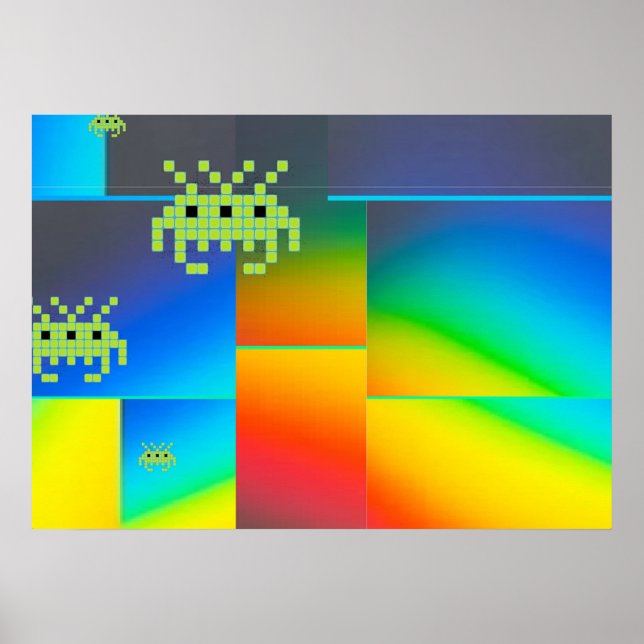 Kings of a Space Invaded Poster (Front)