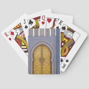 King'S Palace Ornate Doors Playing Cards