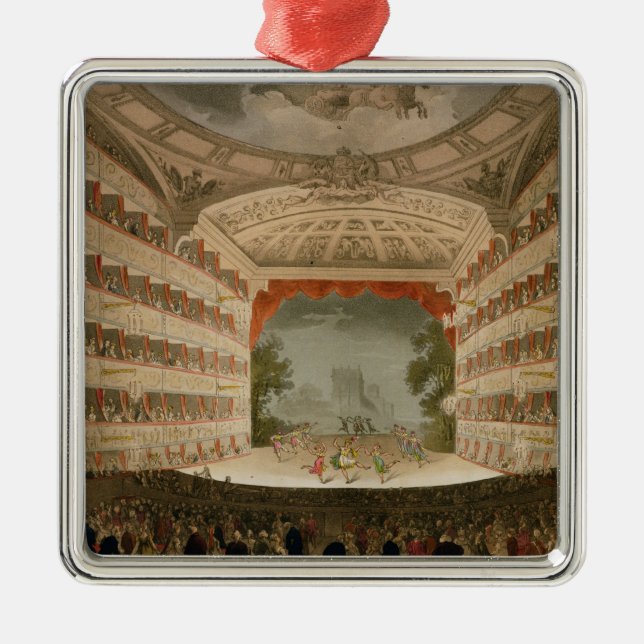 Kings Theatre Opera House Metal Ornament (Front)