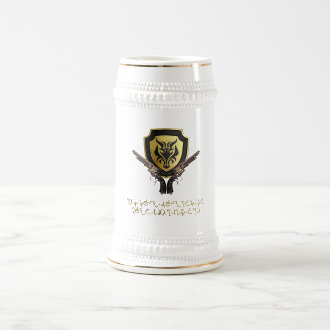Kingsman Gunslinger Beer Stein (Center)