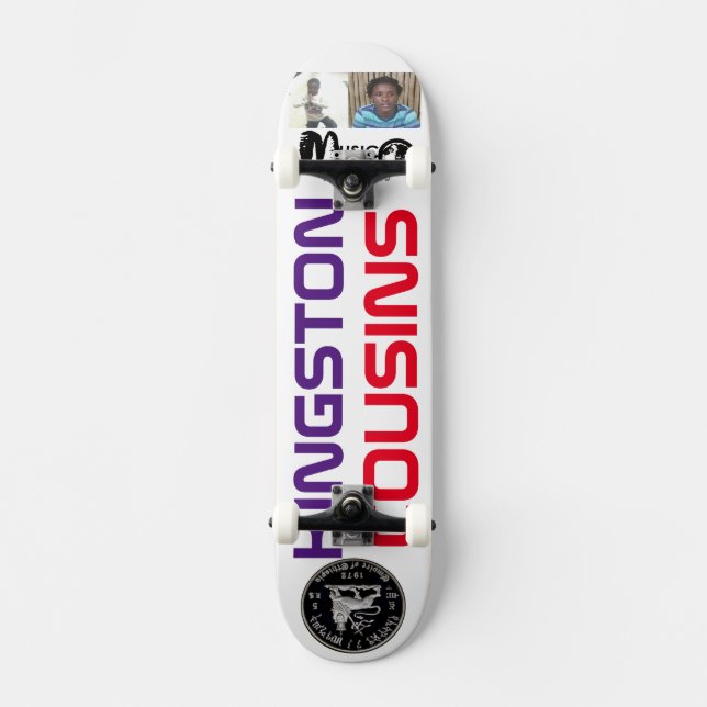 KINGSTON COUSINS OFFICIAL Skateboard (Front)