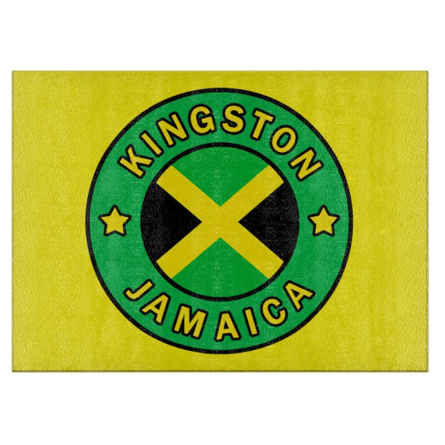 Kingston Jamaica Cutting Board (Front)