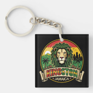 Kingston Jamaica Island Caribbean Keychain