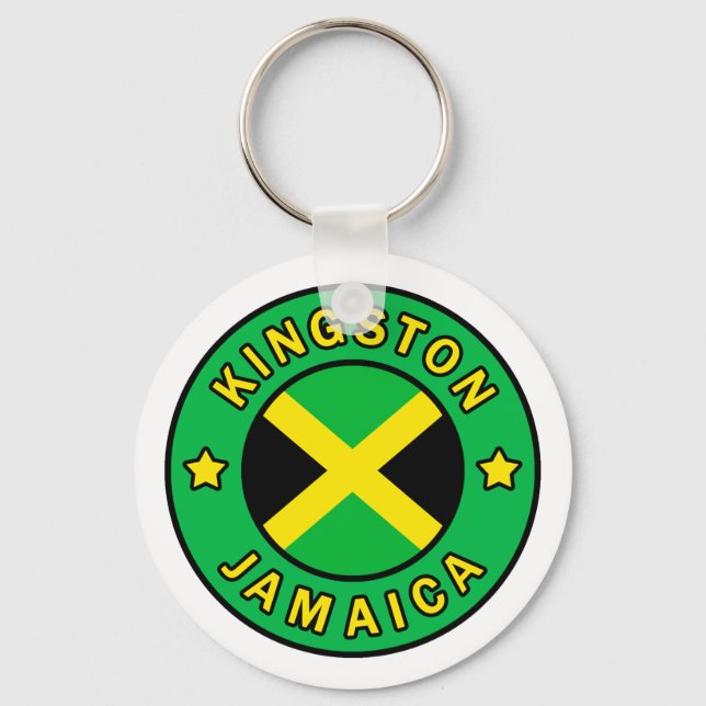 Kingston Jamaica Keychain (Front)