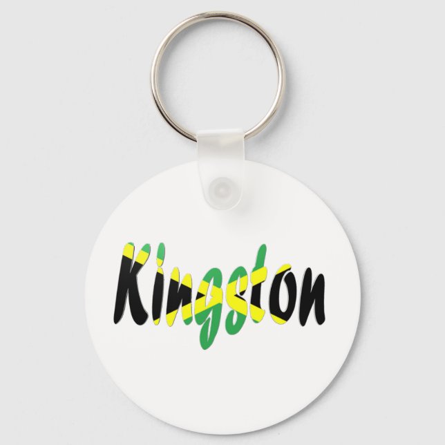 Kingston, Jamaica Keychain (Front)