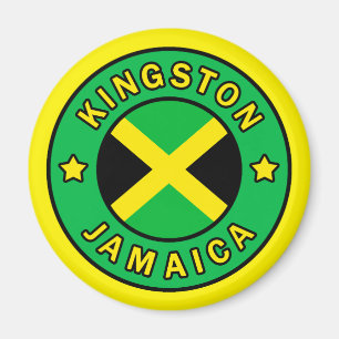 Kingston Jamaica Magnet