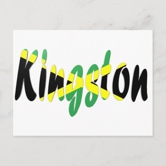 Kingston, Jamaica Postcard (Front)
