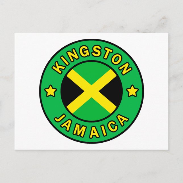 Kingston Jamaica Postcard (Front)