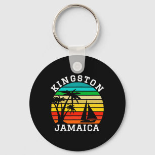 Kingston Jamaica Shirt Matching Family Vacation  Keychain