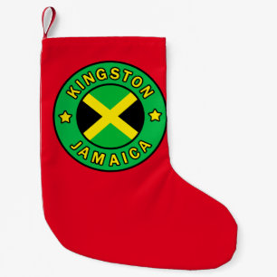 Kingston Jamaica Small Christmas Stocking