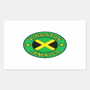 Kingston Jamaica Sticker