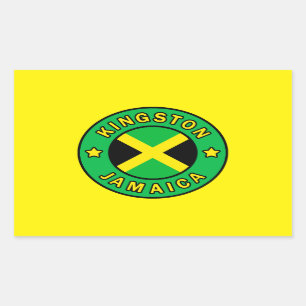 Kingston Jamaica Sticker