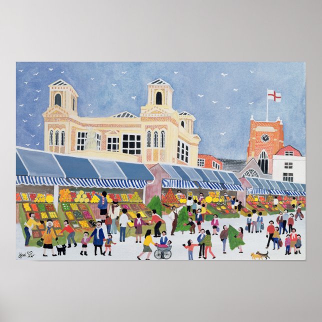 Kingston Market Surrey  2 Poster (Front)