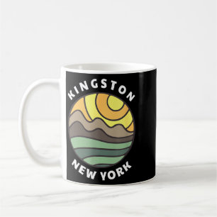 Kingston New York Ny Mountain Vacation Souvenir Coffee Mug