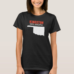 Kingston USA State America Travel Oklahoman T-Shirt