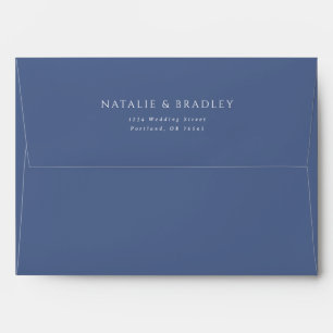 Kingston Wedding Pre Addressed Envelope