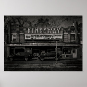 Kingsway Theatre No 2 Old Film Version Poster