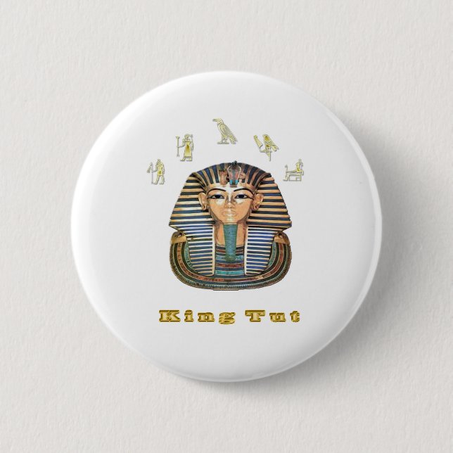 KingTut cool stuff 2 Inch Round Button (Front)