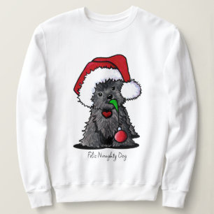 KiniArt Affenpinscher Christmas T-Shirt Sweatshirt