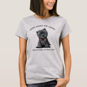 KiniArt Affenpinscher Dog Lovers T-Shirt
