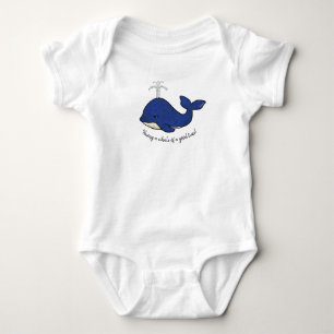 KiniArt Baleine Bébé Body
