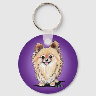KiniArt Bella Pom Keychain