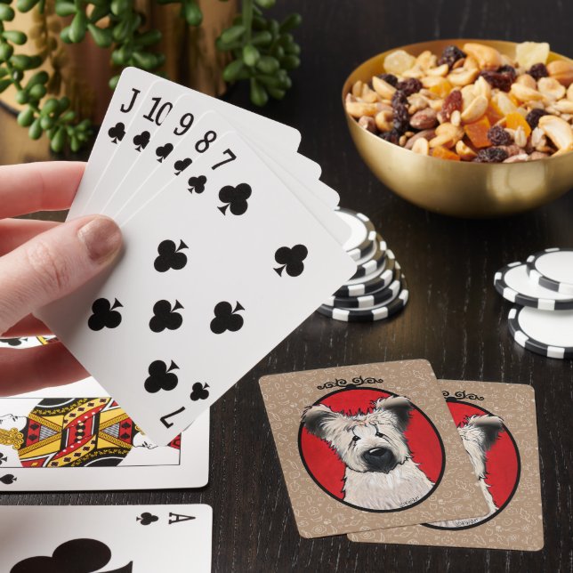 KiniArt Briard  Playing Cards (In Situ)